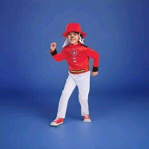 Paw Patrol The Movie - Marshall Party Costume Size Toddler 3T-4T Bubblepop Toy